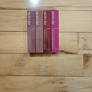 Revlon ColorStay Limitless Matte Lipstick Set - Shades of Nude to Pink